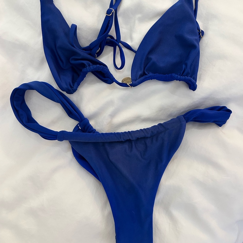 Blue Bikini Set Kulani kinis